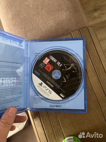 Resident evil 4 remake ps5 диск
