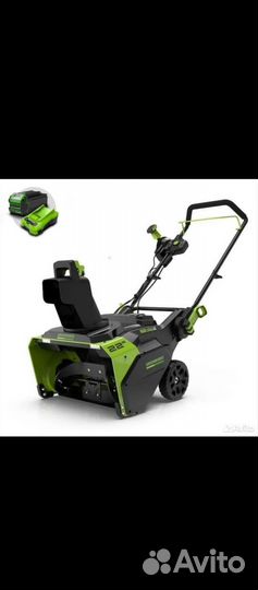 Снегоуборщик аккумуляторный greenworks82