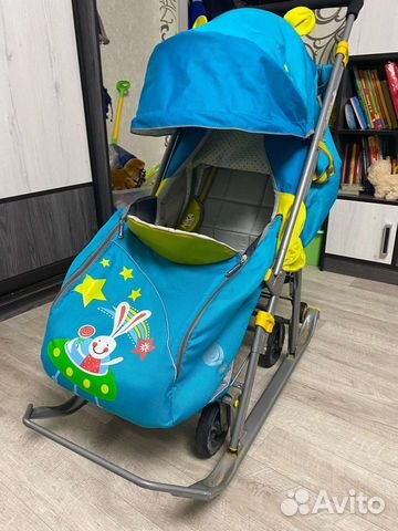 Коляска санки