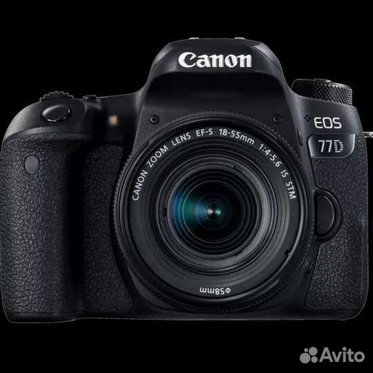 Canon EOS 77D Kit EF-S 18-55mm f/4-5.6 IS STM