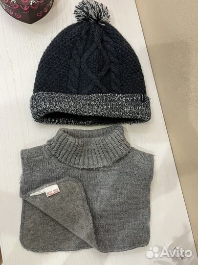 Шапка зимняя на мальчика 50 52