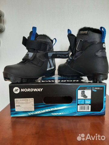 Лыжные ботинки-nordway 32р-р