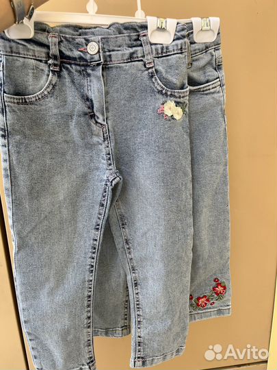 Джинсовая куртка джинсы для девочки новая