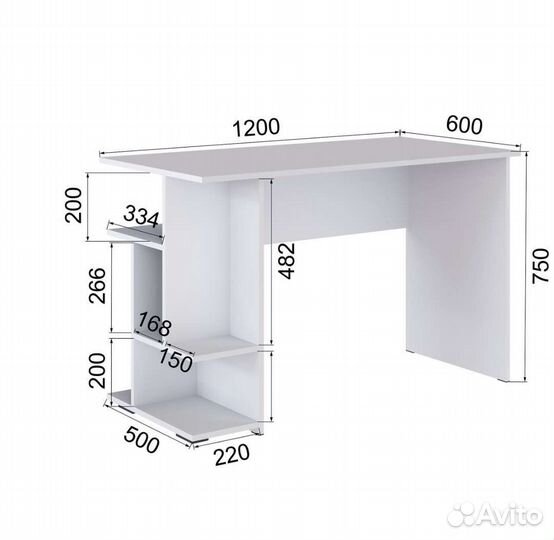 Стол компьютерный скм 6