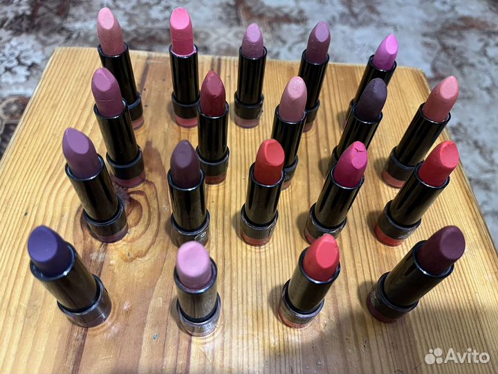 Тестера помад голден роуз