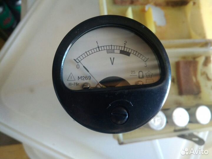 Нагрузочная вилка авто вольтметр СССР