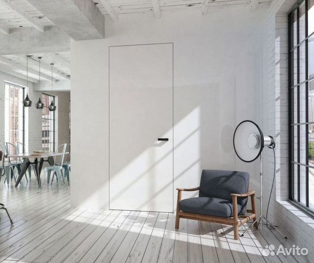 Двери скрытые межкомнатные под отделку