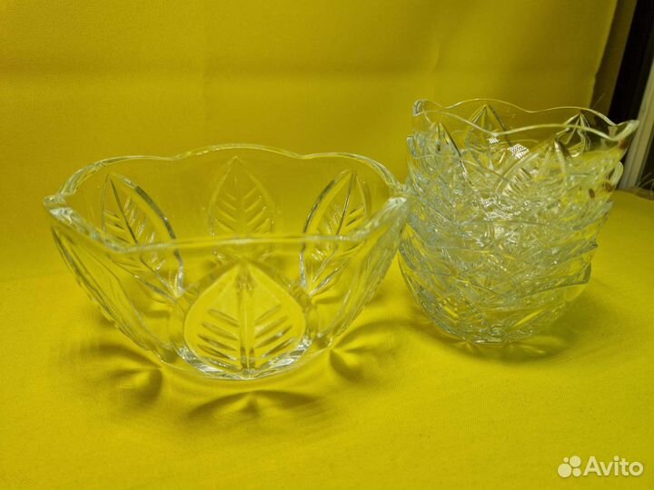 К.975 Салатница и 5 розеток