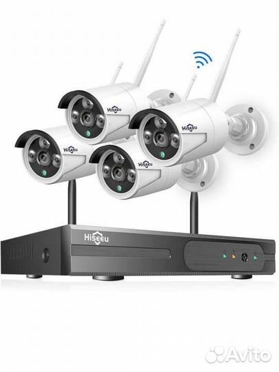 Комплект видеонаблюдения беспроводной wifi