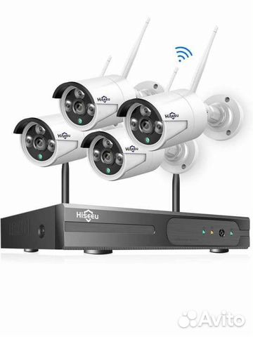 Комплект видеонаблюдения беспроводной wifi