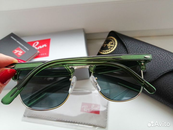 Солнцезащитные очки ray ban clubmaster