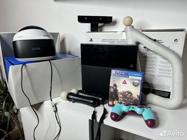 Шлем sony ps4 VR и PS4 (fat)