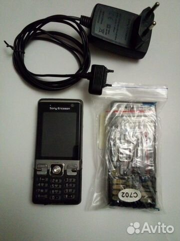 Sony Ericsson C 702 black