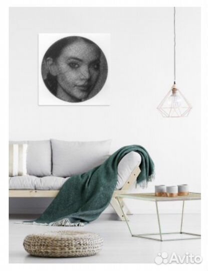 Набор для картины нитью PingString 50х50