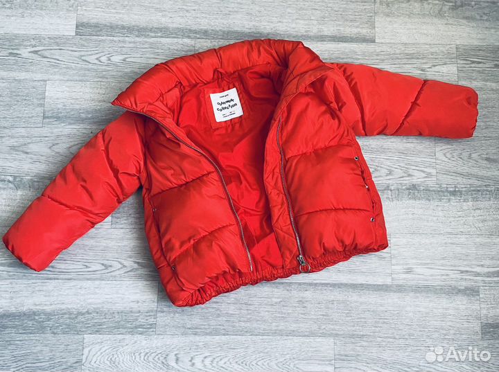 Куртка пуховик зара для девочки