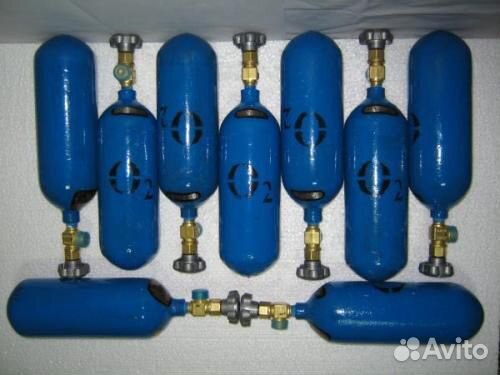 Медицинский кислородный баллон