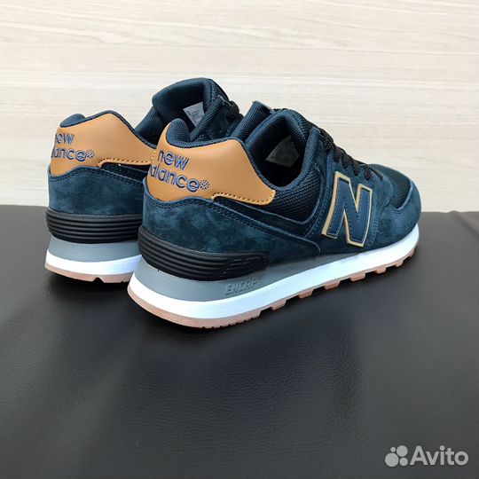 Кроссовки New Balance 574 мужские зеленые