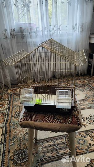 Клетка для птиц б/у