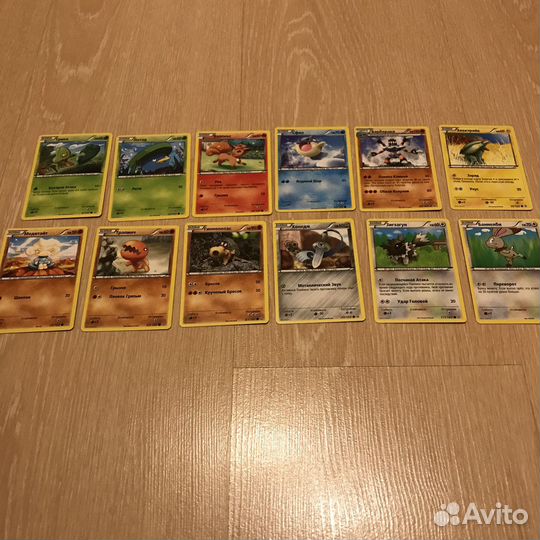 Карточки Покемон русское издание