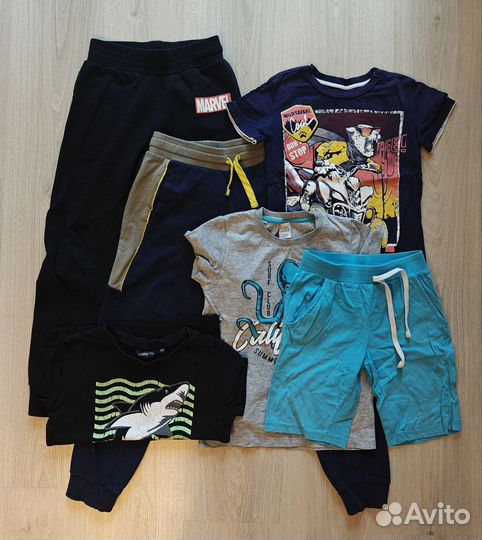 Пакет вещей для мальчика 128-140