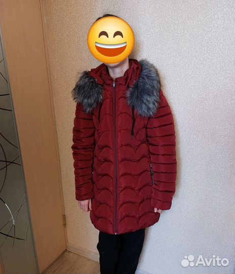 Куртка зимняя для девочки 146-152