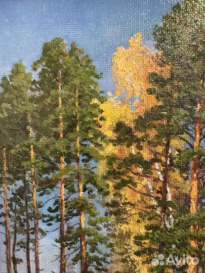 Живопись маслом Русский пейзаж