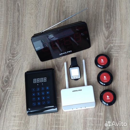 Система вызова персонала беспроводная - комплект