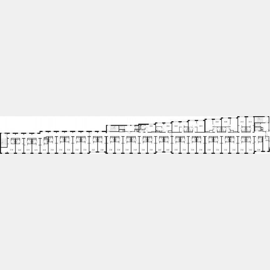 Апартаменты-студия, 27,1 м², 4/4 эт.