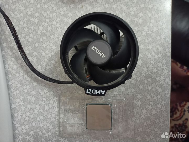 Ryzen 5 1600, с кулером