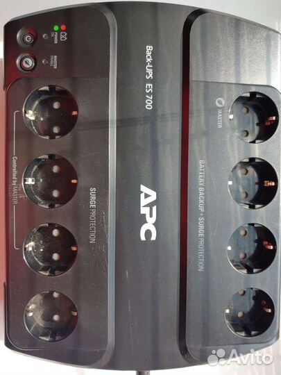 Ибп APC Back-UPS ES BE700G-RS, 700вa