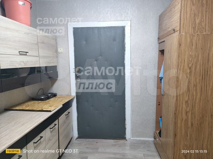 Комната 18 м² в 2-к., 2/2 эт.