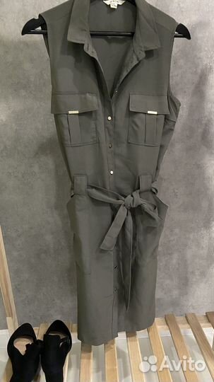 Платье сафари 48