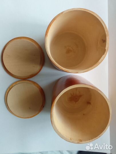 Банки для сыпучих продуктов, хохлома пр- во СССР