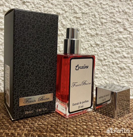 Franck Boclet Cocaine парфюм дьютифри кокаин
