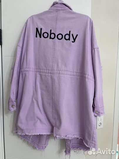 Джинсовая куртка удлиненная