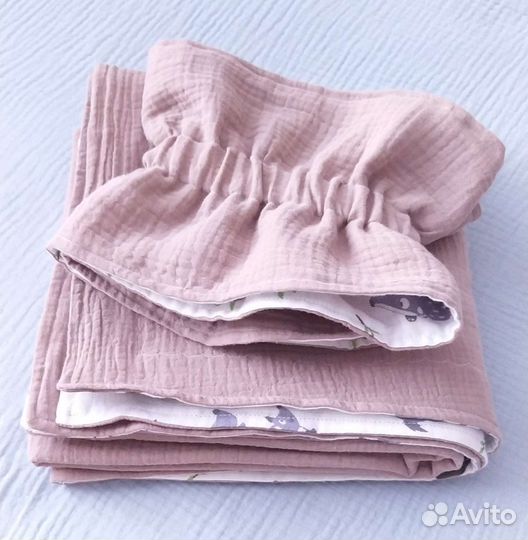 Плед детский муслиновый