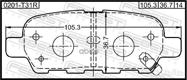 Тормозные колодки дисковые nissan qashqai J10 0