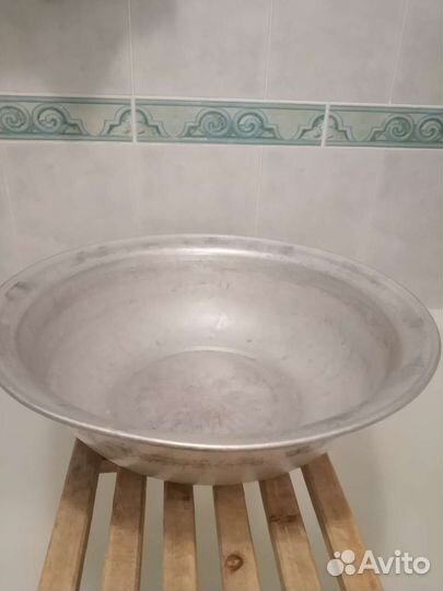 Таз алюминиевый
