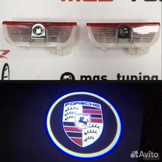 Проекция на Porsche Macan