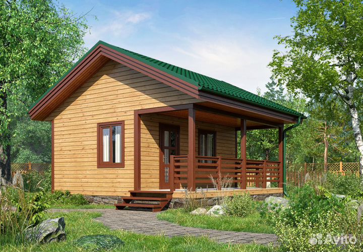 Баня под ключ каркасная