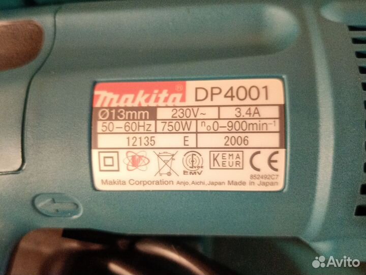 Дрель Makita DP4001