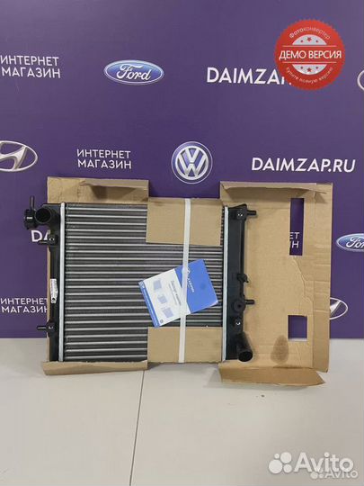 Радиатор охлаждения MT Hyundai accent