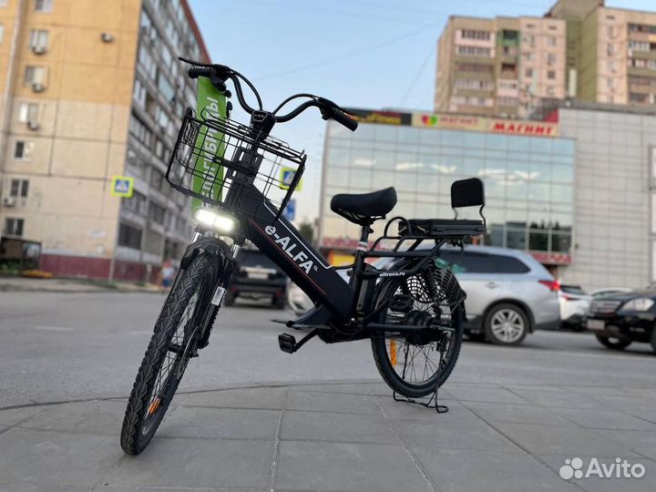 Электровелосипед green city e-alfa GL