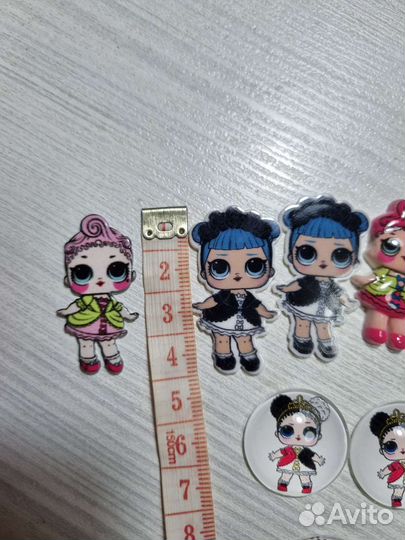 Кабашоны, серединки для бантиков