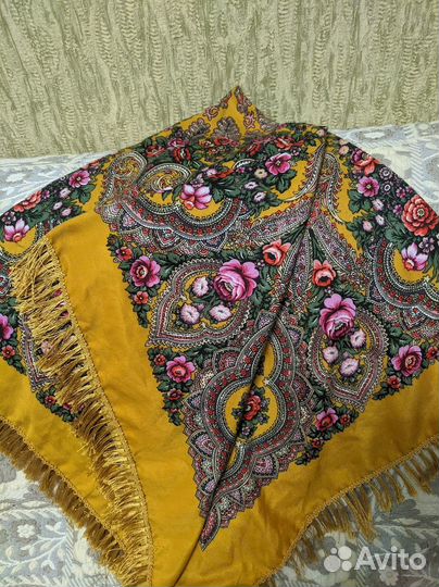 Платок Павлово-посадский. Народные промыслы