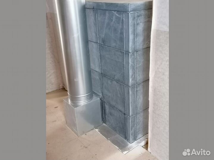 Печь камин талькомагнезит