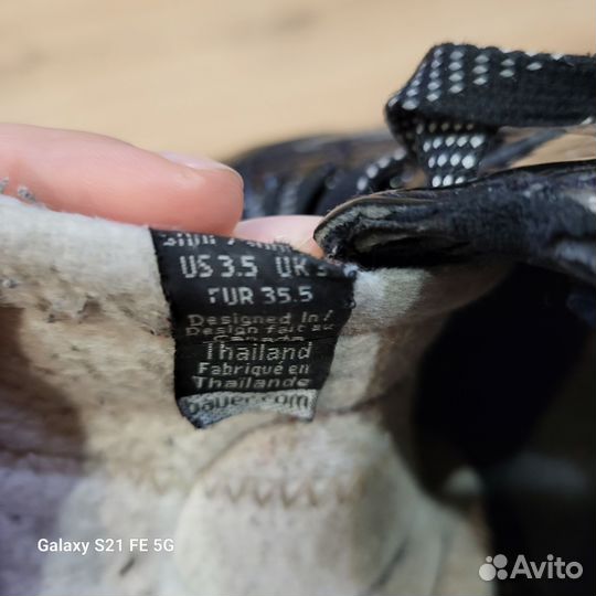 Вратарские коньки bauer, 35,5