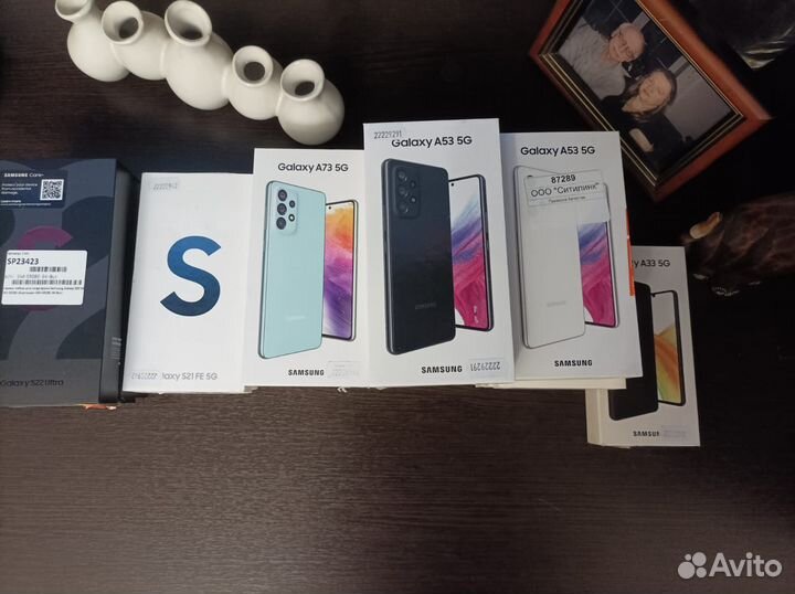 Коробки от телефонов iPhone/Samsung