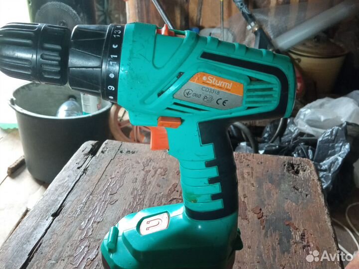 Аккумуляторная дрель шуруповерт