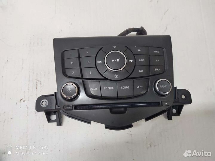 Chevrolet cruze блок управления магнитолой